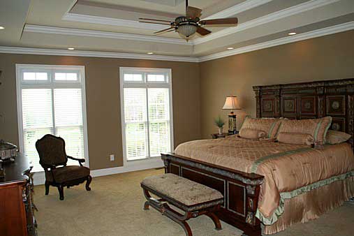 Master Bedroom image of Westover House Plan